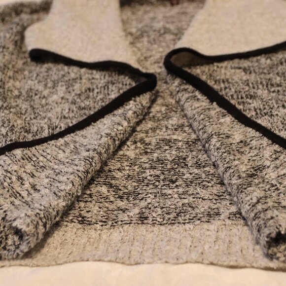 Fever Open Front Long Sleeve Cardigan Sweater Size M Cozy Casual Loungewear - Picture 10 of 13